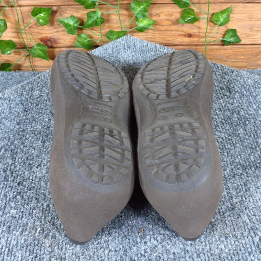 Crocs Mammoth Women Flat Shoe Size 9 Casual Winter Comfort Brown Croslite‎